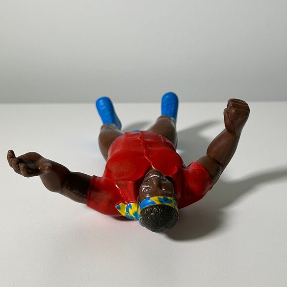 Vintage 80s LJN WWF Special Delivery Jones Wrestling Action Figure (11B) - Picture 7 of 8